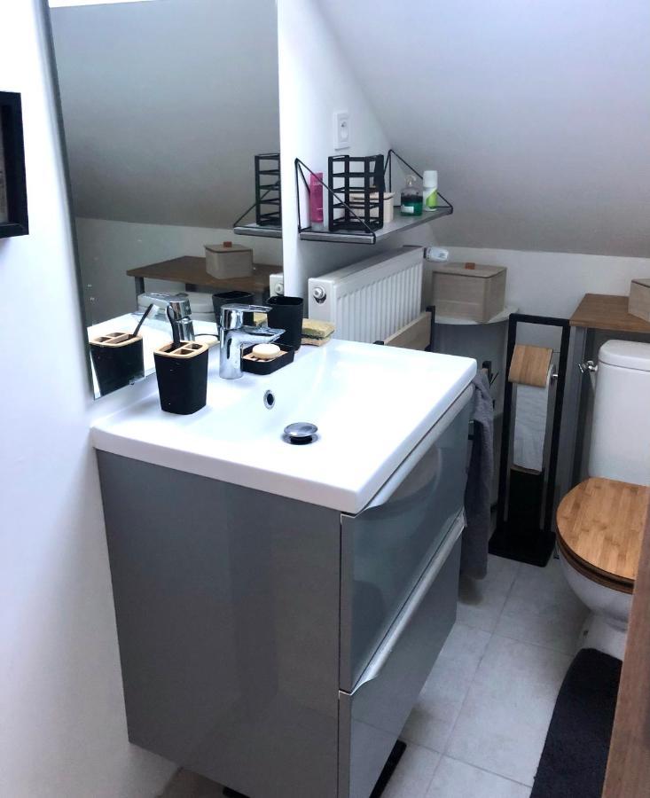 Chambre Double Avec Salle De Bain Privative Auxerre Extérieur photo